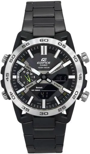 Casio Edifice Sospensione Analog Digital Smartphone Link Tough Solar ECB-2000DD-1A 100M Men's Watch Casio Edifice Sospensione Analog Digital Smartphone Link Tough Solar ECB-2000DD-1A 100M Men's Watch