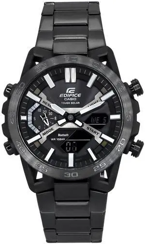 Casio Edifice Sospensione Analog Digital Smartphone Link Tough Solar ECB-2000DC-1B 100M Men's Watch Casio Edifice Sospensione Analog Digital Smartphone Link Tough Solar ECB-2000DC-1B 100M Men's Watch