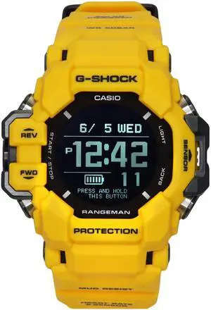 Casio G-Shock Master Of G-Land Rangeman Digital Smartphone Link Solar GPR-H1000-9 200M Men's Watch Casio G-Shock Master Of G-Land Rangeman Digital Smartphone Link Solar GPR-H1000-9 200M Men's Watch