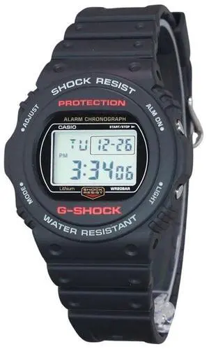 Casio G-Shock Digital Resin Strap Quartz DW-5750UE-1 200M Men's Watch