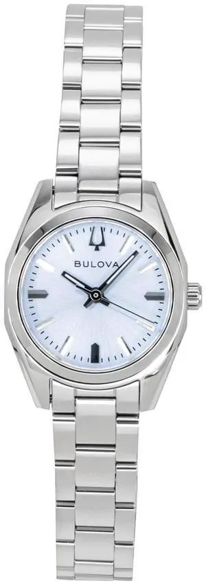 Bulova Surveyor Stainless Steel Light Blue Dial Quartz 96L345 Women's Watch Bulova Surveyor Stainless Steel Light Blue Dial Quartz 96L345 Women's Watch