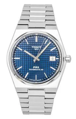 Tissot PRX Titanium Blue Dial Automatic T137.807.44.041.00 100M Men's Watch Tissot PRX Titanium Blue Dial Automatic T137.807.44.041.00 100M Men's Watch