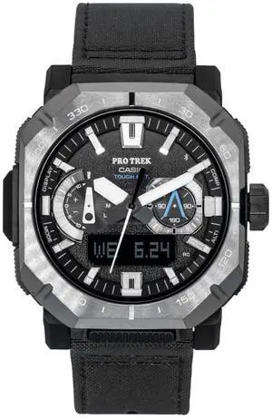 Casio Pro Trek Analog Digital Smartphone Link Black Dial Solar PRW-B1000B-2 100M Men's Watch Casio Pro Trek Analog Digital Smartphone Link Black Dial Solar PRW-B1000B-2 100M Men's Watch