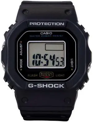 Casio G-Shock Nano Digital Black Bio-Based Resin Strap Quartz DWN-5600-1 200M Unisex Watch Casio G-Shock Nano Digital Black Bio-Based Resin Strap Quartz DWN-5600-1 200M Unisex Watch