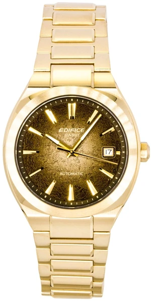 Casio Edifice Analog Gold Tone Stainless Steel Dark Brown Dial Automatic EFK-200DG-5A 100M Men's Watch Casio Edifice Analog Gold Tone Stainless Steel Dark Brown Dial Automatic EFK-200DG-5A 100M Men's Watch
