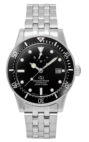 Orient Star 1964 2nd Edition M42 Stainless Steel Black Dial Diver's Automatic RE-AU0601B 200M Men's Watch Orient Star 1964 2nd Edition M42 Stainless Steel Black Dial Diver's Automatic RE-AU0601B 200M Men's Watch