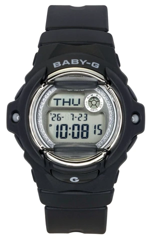 Casio Baby-G Digital Resin Strap Quartz BG-169KB-1 200M Women's Watch Casio Baby-G Digital Resin Strap Quartz BG-169KB-1 200M Women's Watch