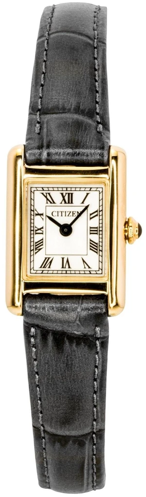 Citizen Analog Leather Strap Silver Dial Eco-Drive EG2799-18W Women's Watch Citizen Analog Leather Strap Silver Dial Eco-Drive EG2799-18W Women's Watch
