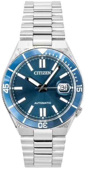 Citizen Tsuyosa Analog Stainless Steel Blue Dial Automatic NJ0231-56L 100M Men's Watch Citizen Tsuyosa Analog Stainless Steel Blue Dial Automatic NJ0231-56L 100M Men's Watch