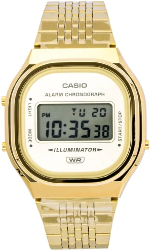 Casio Digital Gold Tone Stainless Steel Quartz A140WEG-9A Unisex Watch Casio Digital Gold Tone Stainless Steel Quartz A140WEG-9A Unisex Watch