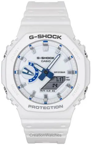 Casio G-Shock Analog Digital White Dial Quartz Sports Men's Watch GA-2100HDS-7A