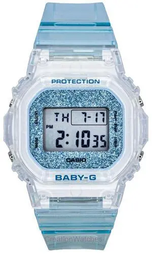 Casio Baby-G Digital Blue Resin Strap Quartz BGD-565GC-2 100M Women's Watch