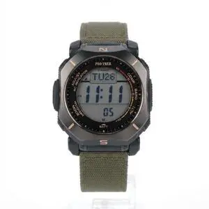 Casio Pro Trek PRW-69YB-3JF JDM Tough Solar Triple Sensor Green Mens Watch Casio Pro Trek PRW-69YB-3JF JDM Tough Solar Triple Sensor Green Mens Watch