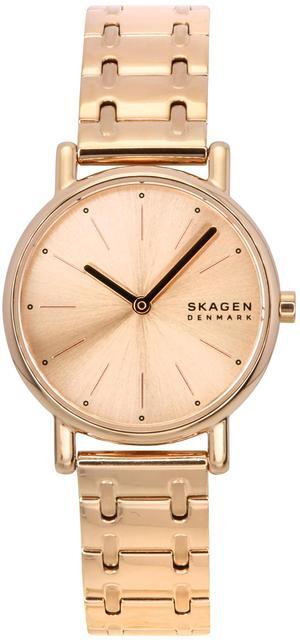 Skagen Signatur Lille Rose Gold Dial Quartz Casual Women's Watch SKW3125