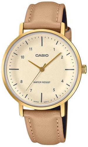Casio Standard Salmon Dial Quartz Dress Women's Watch LTP-VT03GL-4B