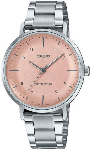 Casio Standard Salmon Dial Quartz Casual Women's Watch LTP-VT03D-4B
