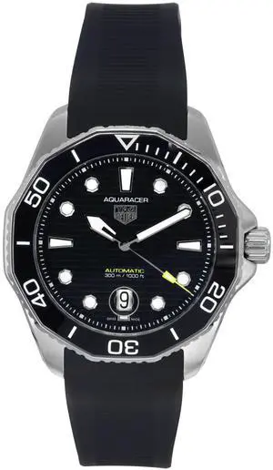 Tag Heuer Aquaracer Black Dial Automatic Diver's 300M Men's Watch WBP201A.FT6197