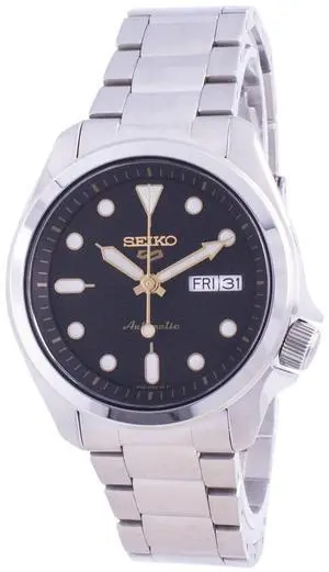 Seiko 5 Sports Black Dial Automatic SRPE57 SRPE57K1 SRPE57K 100M Men's Watch