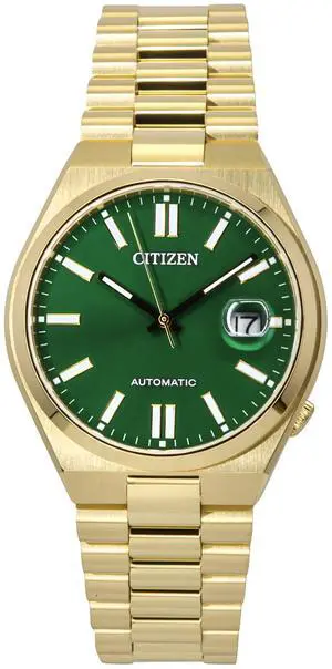 Citizen Tsuyosa Green Dial Automatic Dress Men's Watch NJ0152-51X