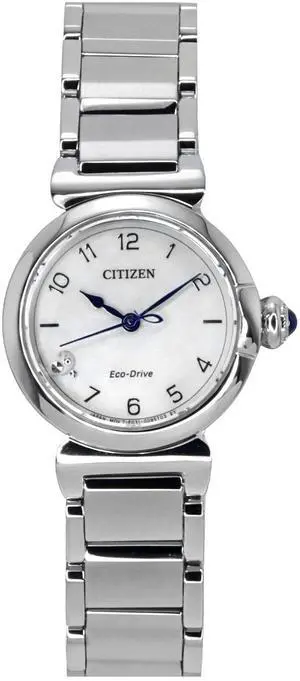 Citizen L Mae Mother Of Pearl Dial Dress Eco-Drive Women's Watch EM1130-83D