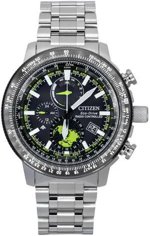 Citizen Promaster Geo Trekker Grey Dial Eco-Drive 200M Men's Watch BY3006-53E