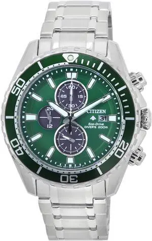 Citizen Promaster Chronograph Eco-Drive Diver's CA0820-50X 200M Men's Watch Citizen Promaster Chronograph Eco-Drive Diver's CA0820-50X 200M Men's Watch