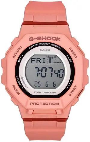 Casio G-Shock Pink Dial Quartz Sports 200M Women's Watch GMD-B300SC-4