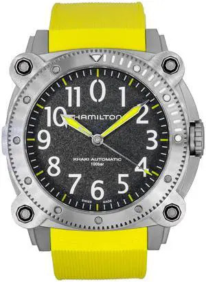 Hamilton Khaki Grey Dial Automatic Diver's 1000M Men's Watch H78535380