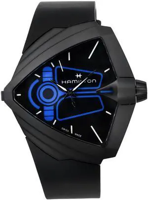 Hamilton Ventura Black Dial Quartz Casual Men's Watch H24614330