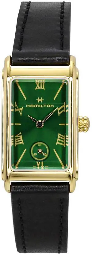 Hamilton American Classic Green Dial Quartz Dress Unisex Watch H11261760