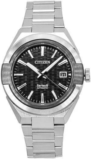 Citizen Series 8 Black Dial Automatic Casual 100M Men's Watch NA1036-56E