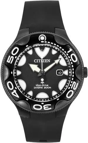 Citizen Promaster Eco-Drive Orca Black Dial Diver's 200M Men's Watch BN0235-01E