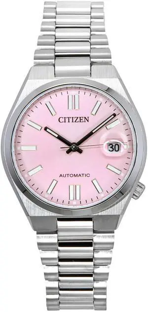 Citizen Tsuyosa Stainless Steel Pink Dial Automatic NJ0200-50Z Women's Watch