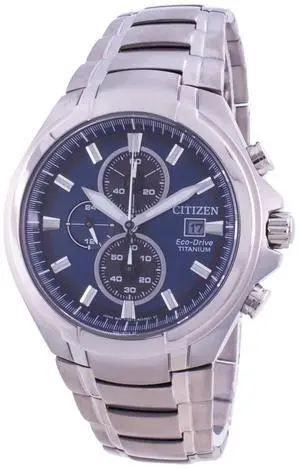 Citizen Super Titanium Chronograph Eco-Drive CA0700-86L 100M Men's Watch Citizen Super Titanium Chronograph Eco-Drive CA0700-86L 100M Men's Watch