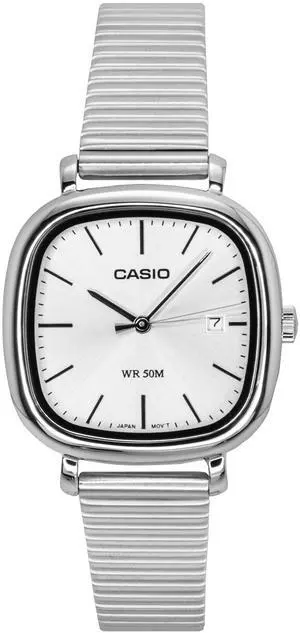 Casio Standard Silver Dial Quartz Casual Women's Watch LTP-B166D-7AV Casio Standard Silver Dial Quartz Casual Women's Watch LTP-B166D-7AV