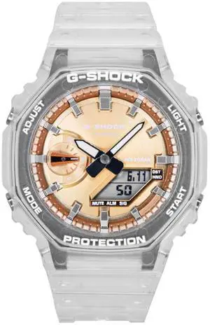 Casio G-Shock Bronze Dial Quartz Sports 200M Unisex Watch GA-2100BM-7A5