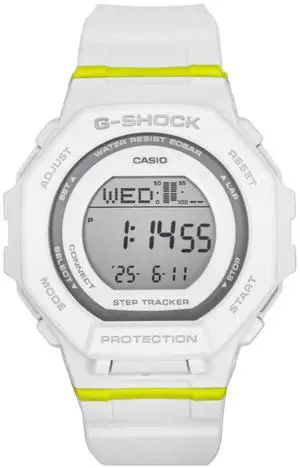 Casio G-Shock G-White Dial Quartz Sports 200M Women's Watch GMD-B300SC-7