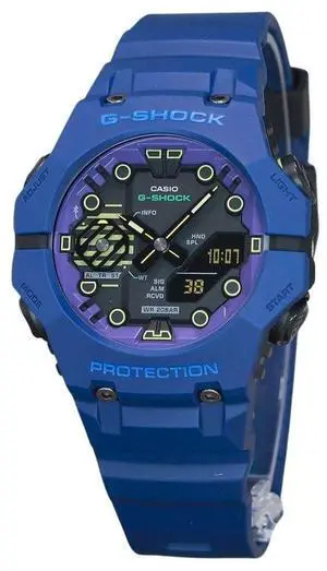 Casio G-Shock Black Dial Quartz Sports 200M Men's Watch GA-B001CBR-2A