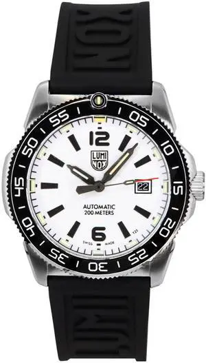Luminox Pacific Diver Midnight White Dial Automatic 200M Men's Watch XS.3101.H