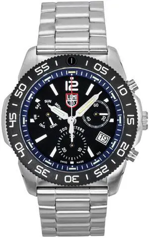 Luminox Pacific Diver Chronograph Black Dial Quartz 200M Men's Watch XS.3143.M