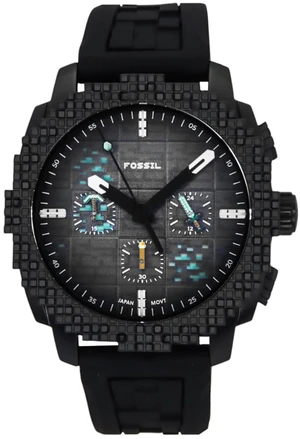Fossil Minecraft Deepslate Chronograph Black Dial Quartz Men's Watch LE1205 Fossil Minecraft Deepslate Chronograph Black Dial Quartz Men's Watch LE1205