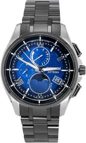 Citizen Attesa Eco-Drive Blue Dial Casual 100M Men's Watch BY1007-60L Citizen Attesa Eco-Drive Blue Dial Casual 100M Men's Watch BY1007-60L