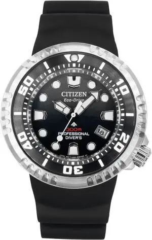 Citizen Promaster Black Dial Eco-Drive Diver's 300M Men's Watch BN1024-01E