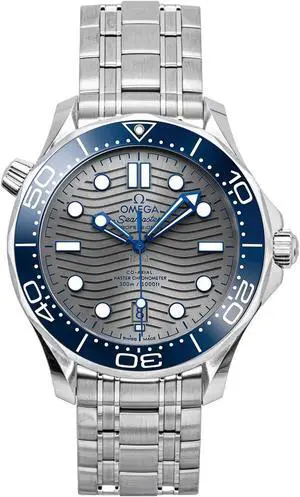 Omega Seamaster Grey Dial Automatic Diver's 300M Men's Watch 210.30.42.20.06.001