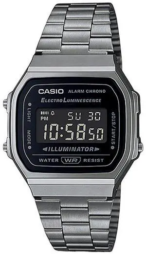 Casio Vintage Digital Black Dial Casual Quartz Unisex Watch A168WGG-1B Casio Vintage Digital Black Dial Casual Quartz Unisex Watch A168WGG-1B