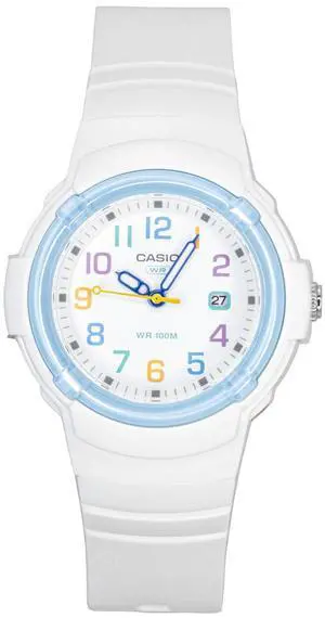 Casio Analog Bio-Based Resin Strap White Dial Quartz LX-800H-7A2V 100M Women's Watch Casio Analog Bio-Based Resin Strap White Dial Quartz LX-800H-7A2V 100M Women's Watch