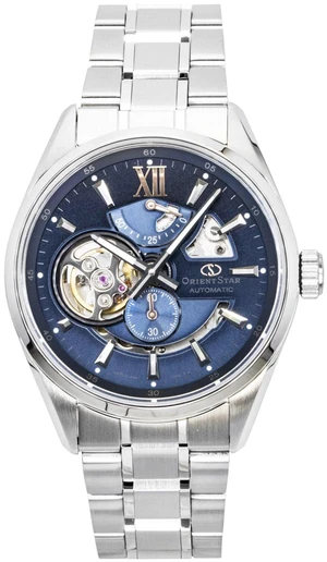 Orient Star Keshiki Limited Edition Stainless Steel Open Heart Blue Grey Dial Automatic RE-AV0132L 100M Men's Watch Orient Star Keshiki Limited Edition Stainless Steel Open Heart Blue Grey Dial Automatic RE-AV0132L 100M Men's Watch