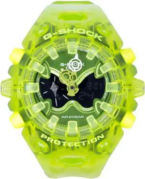 Casio G-Shock Resin Strap Analog Digital Green Dial Quartz GA-V01SKE-3A 200M Men's Watch Casio G-Shock Resin Strap Analog Digital Green Dial Quartz GA-V01SKE-3A 200M Men's Watch