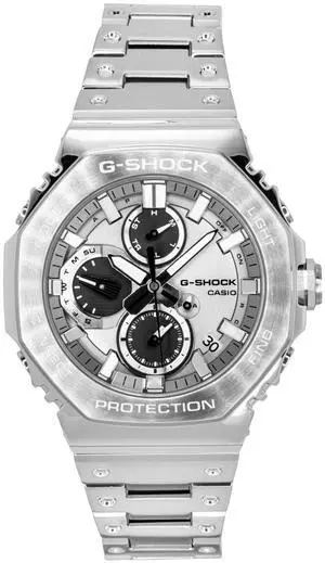 Casio G-Shock Analog Smartphone Link Silver Dial Stainless Steel Quartz GMC-B2100ADS-1A 200M Men's Watch Casio G-Shock Analog Smartphone Link Silver Dial Stainless Steel Quartz GMC-B2100ADS-1A 200M Men's Watch
