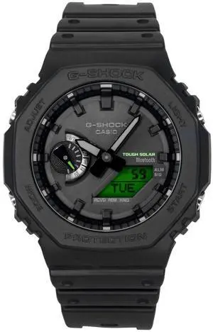 Casio G-Shock Analog Digital Smartphone Link Black Dial Resin Solar GA-B2100BEG-1A 200M Men's Watch Casio G-Shock Analog Digital Smartphone Link Black Dial Resin Solar GA-B2100BEG-1A 200M Men's Watch